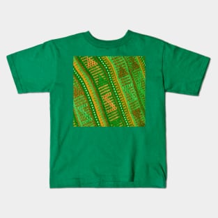 green yellow vintage rug, abstract minimal minimalistic stylish modern texture , For custom orders please DM me. Kids T-Shirt